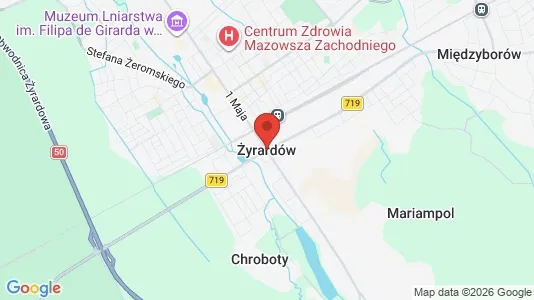 Lagerlokaler til leje i Żyrardowski - Foto fra Google Street View