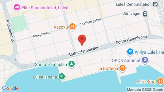 Büros zur Miete i Luleå – Foto von Google Street View