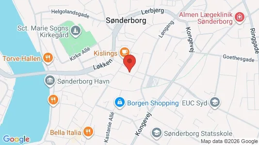 Kantorruimte te koop i Sønderborg - Foto uit Google Street View