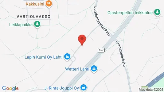 Lokaler til leie i Lahti – Bilde fra Google Street View