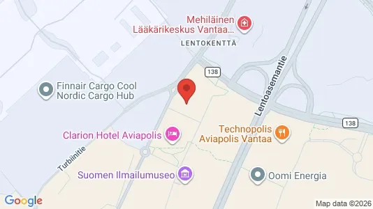 Kontorlokaler til leje i Vantaa - Foto fra Google Street View