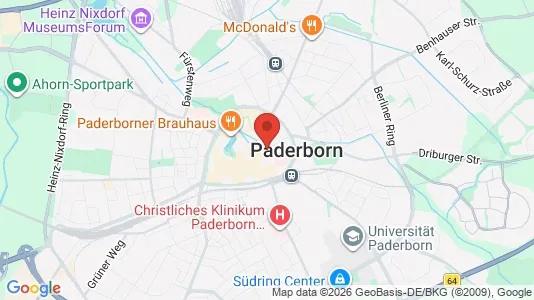 Büros zur Miete i Paderborn – Foto von Google Street View
