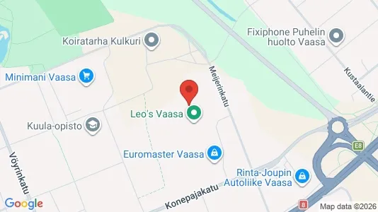 Industrilokaler för uthyrning i Vasa – Foto från Google Street View