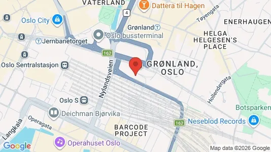 Büros zur Miete i Oslo Gamle Oslo – Foto von Google Street View