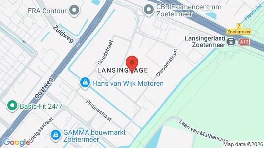 Bedrijfsruimtes te huur i Zoetermeer - Foto uit Google Street View