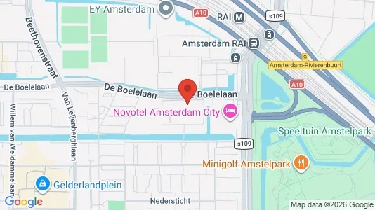 Büros zur Miete i Amsterdam Zuideramstel – Foto von Google Street View