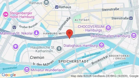 Kontorlokaler til leje i Hamborg Mitte - Foto fra Google Street View