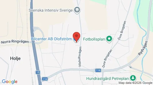 Industrial properties for sale i Olofström - Photo from Google Street View