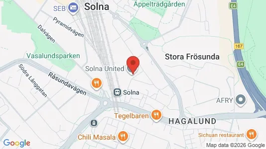 Lokale biurowe Do wynajęcia i Solna - kort over placeringen