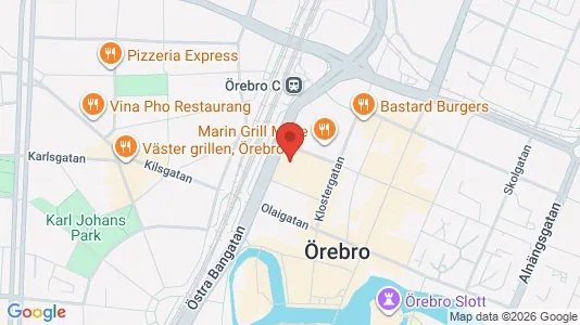 Kontorlokaler til leje i Örebro - Foto fra Google Street View