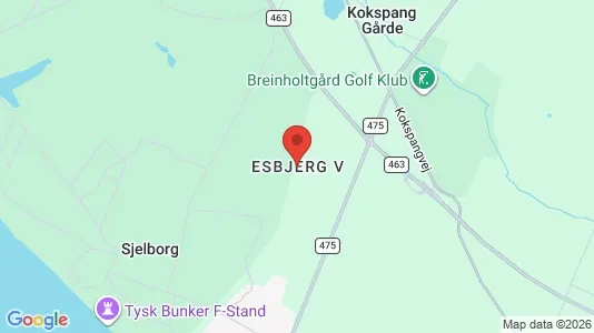 Butikklokaler til leie i Esbjerg V – Bilde fra Google Street View