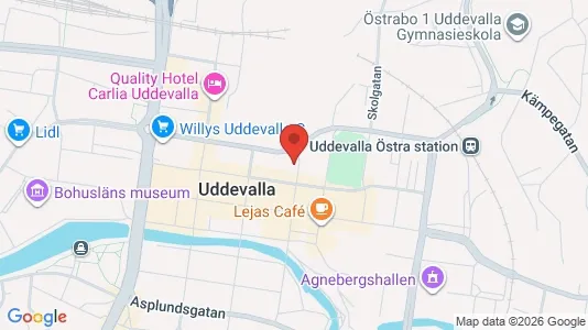 Toimistotilat Vuokrattavana i Uddevalla - Kuva Google Street Viewstä
