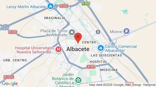 Gewerbeflächen zur Miete i Albacete – Foto von Google Street View
