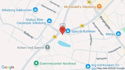 Varastot Vuokrattavana i Silkeborg - Kuva Google Street Viewstä