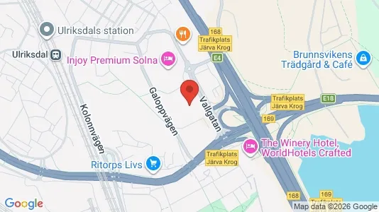 Espacios de oficina En alquiler i Solna - Foto de Google Street View