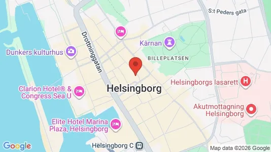 Kontorlokaler til leje i Helsingborg - Foto fra Google Street View