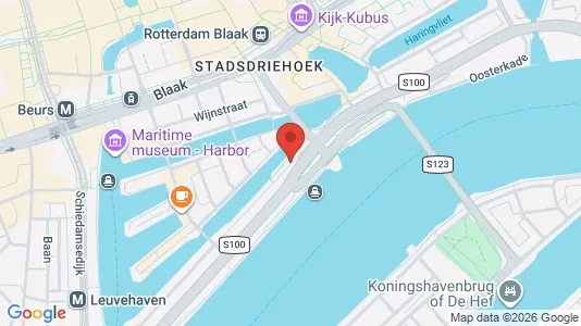 Kontorlokaler til leje i Rotterdam Centrum - Foto fra Google Street View