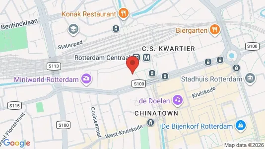 Büros zur Miete i Rotterdam Centrum – Foto von Google Street View