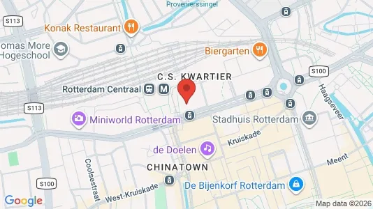 Kantorruimte te huur i Rotterdam Centrum - Foto uit Google Street View