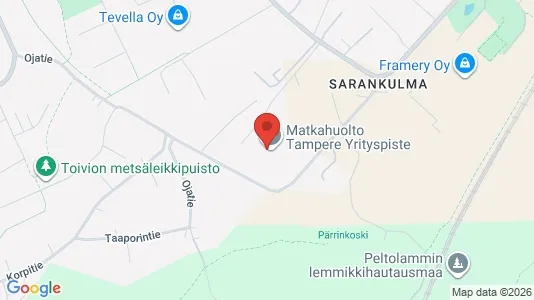 Büros zur Miete i Tampere Eteläinen - kort over placeringen