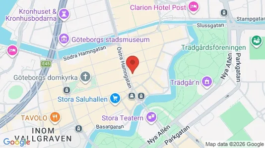 Kontorlokaler til leje i Gøteborg Centrum - Foto fra Google Street View