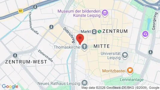 Toimistotilat Vuokrattavana i Leipzig - Kuva Google Street Viewstä