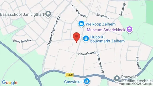 Lager zur Miete i Bronckhorst - kort over placeringen
