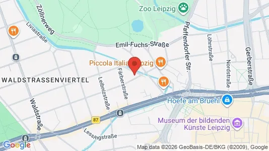 Kontorlokaler til leje i Leipzig - Foto fra Google Street View