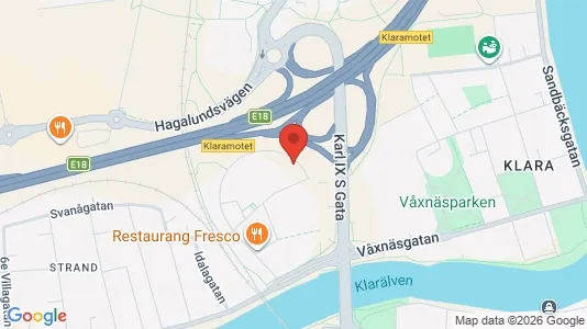 Büros zur Miete i Karlstad – Foto von Google Street View