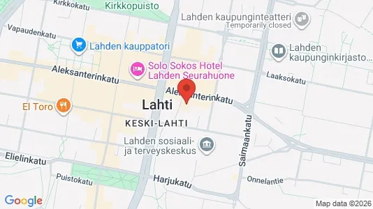 Gewerbeflächen zur Miete i Lahti – Foto von Google Street View