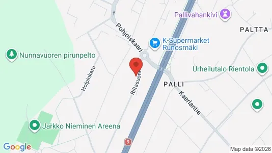 Gewerbeflächen zur Miete i Turku - kort over placeringen