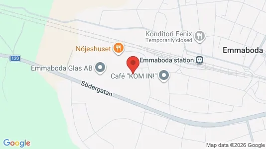 Varastot Vuokrattavana i Emmaboda - Kuva Google Street Viewstä