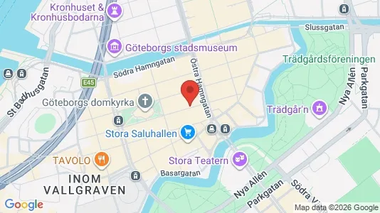 Kontorlokaler til leje i Gøteborg Centrum - Foto fra Google Street View
