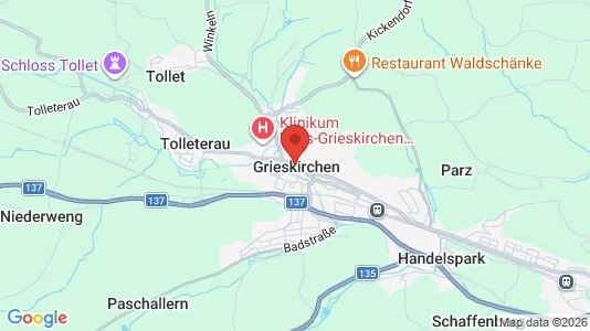 Büros zur Miete i Grieskirchen – Foto von Google Street View