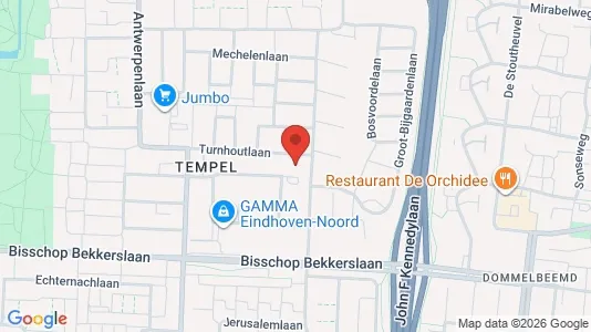 Office spaces for rent i Eindhoven - kort over placeringen