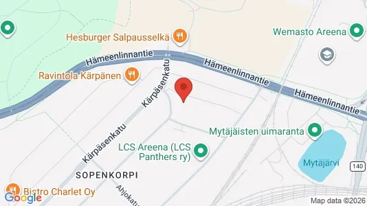 Büros zur Miete i Lahti - kort over placeringen