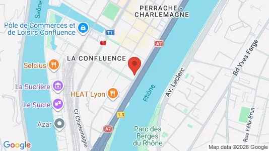 Kontorer til leie i Lyon – Bilde fra Google Street View