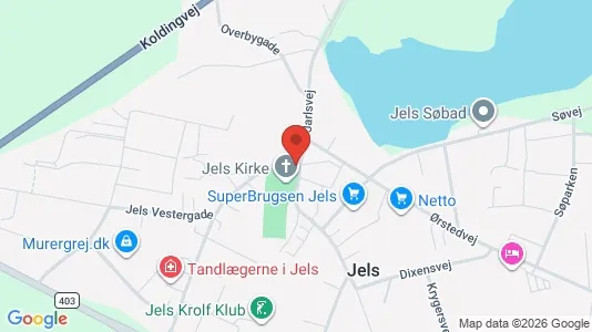 Liikekiinteistöt Myynnissä i Rødding - Kuva Google Street Viewstä