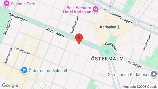 Gewerbeflächen zur Miete i Östermalm – Foto von Google Street View