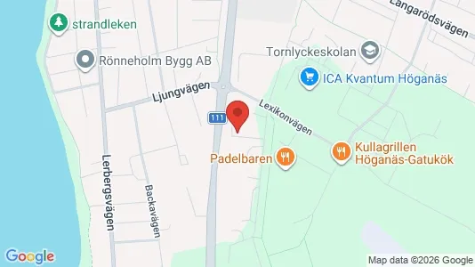 Bedrijfsruimtes te huur i Höganäs - Foto uit Google Street View