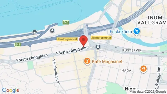Kontorslokaler för uthyrning i Göteborg Centrum – Foto från Google Street View