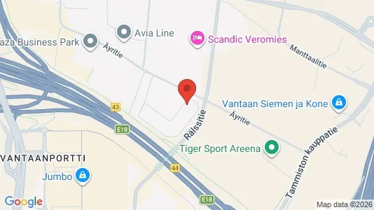 Kontorer til leie i Vantaa – Bilde fra Google Street View