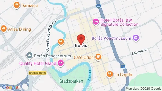 Lagerlokaler för uthyrning i Borås – Foto från Google Street View