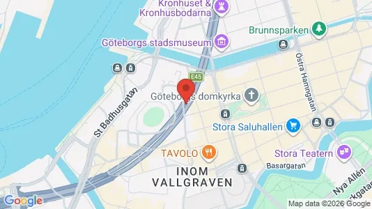 Kontorlokaler til leje i Gøteborg Centrum - Foto fra Google Street View
