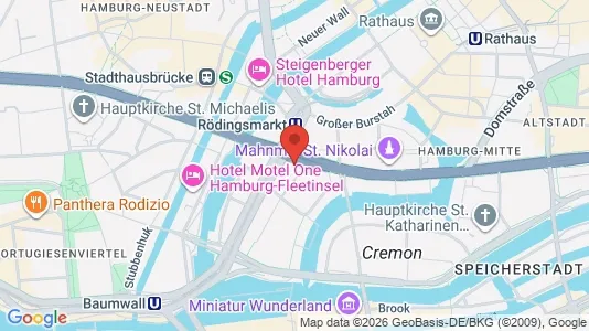 Kontorlokaler til leje i Hamborg Mitte - Foto fra Google Street View