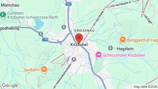 Kontorer til leie i Kitzbühel – Bilde fra Google Street View