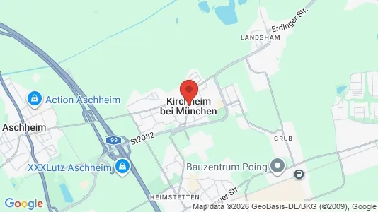 Werkstätte zur Miete i Kirchheim b. München – Foto von Google Street View