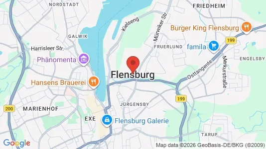 Industrilokaler för uthyrning i Flensburg – Foto från Google Street View