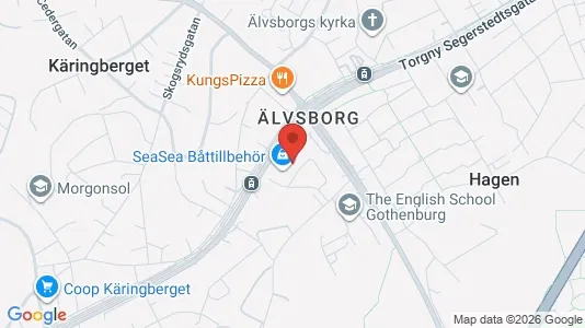 Kontorer til leie i Göteborg V – Bilde fra Google Street View