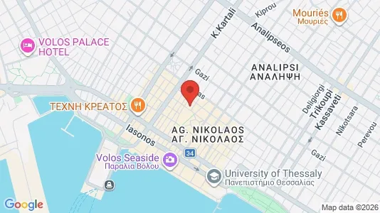 Kontorer til leie i Volos – Bilde fra Google Street View